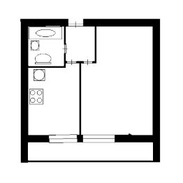 1-комн.кв., 39 м², этаж 6