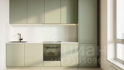 студия, 23 м², этаж 3