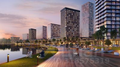 2-комн.кв., 54 м², этаж 17