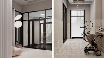 2-комн.кв., 54 м², этаж 17