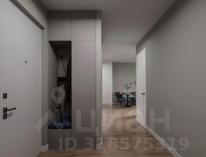 2-комн.кв., 54 м², этаж 17