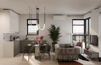 1-комн.кв., 40 м², этаж 3