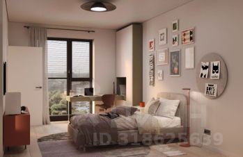 1-комн.кв., 40 м², этаж 3