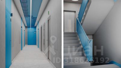 3-комн.кв., 77 м², этаж 2