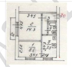 2-комн.кв., 37 м², этаж 9