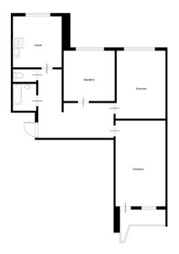 3-комн.кв., 75 м², этаж 10