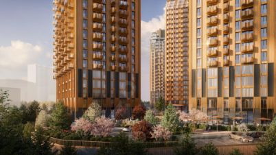 студия, 33 м², этаж 2