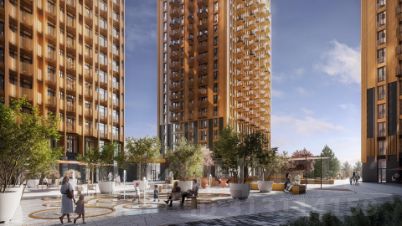 студия, 40 м², этаж 13