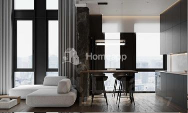 2-комн.кв., 66 м², этаж 13