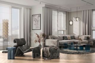 2-комн.кв., 43 м², этаж 14