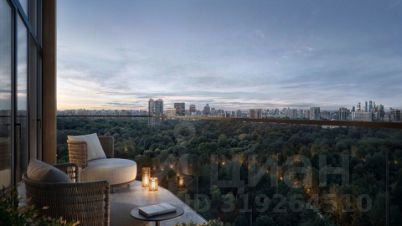 2-комн.кв., 49 м², этаж 21