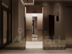 1-комн.кв., 38 м², этаж 23
