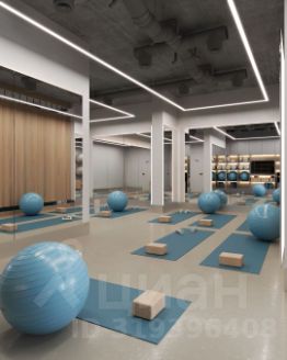 студия, 25 м², этаж 2