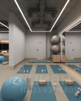 студия, 25 м², этаж 2