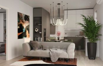 студия, 25 м², этаж 2