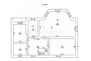 3-этаж. дом 442 м²