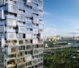 студия, 21 м², этаж 2