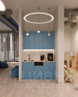 студия, 25 м², этаж 2