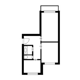 2-комн.кв., 58 м², этаж 5