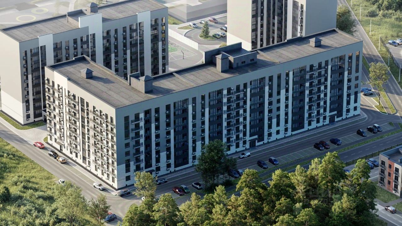 2-комн.кв., 60,4 м², 3/8 этаж