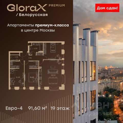 ЖК «GloraX Premium Белорусская»