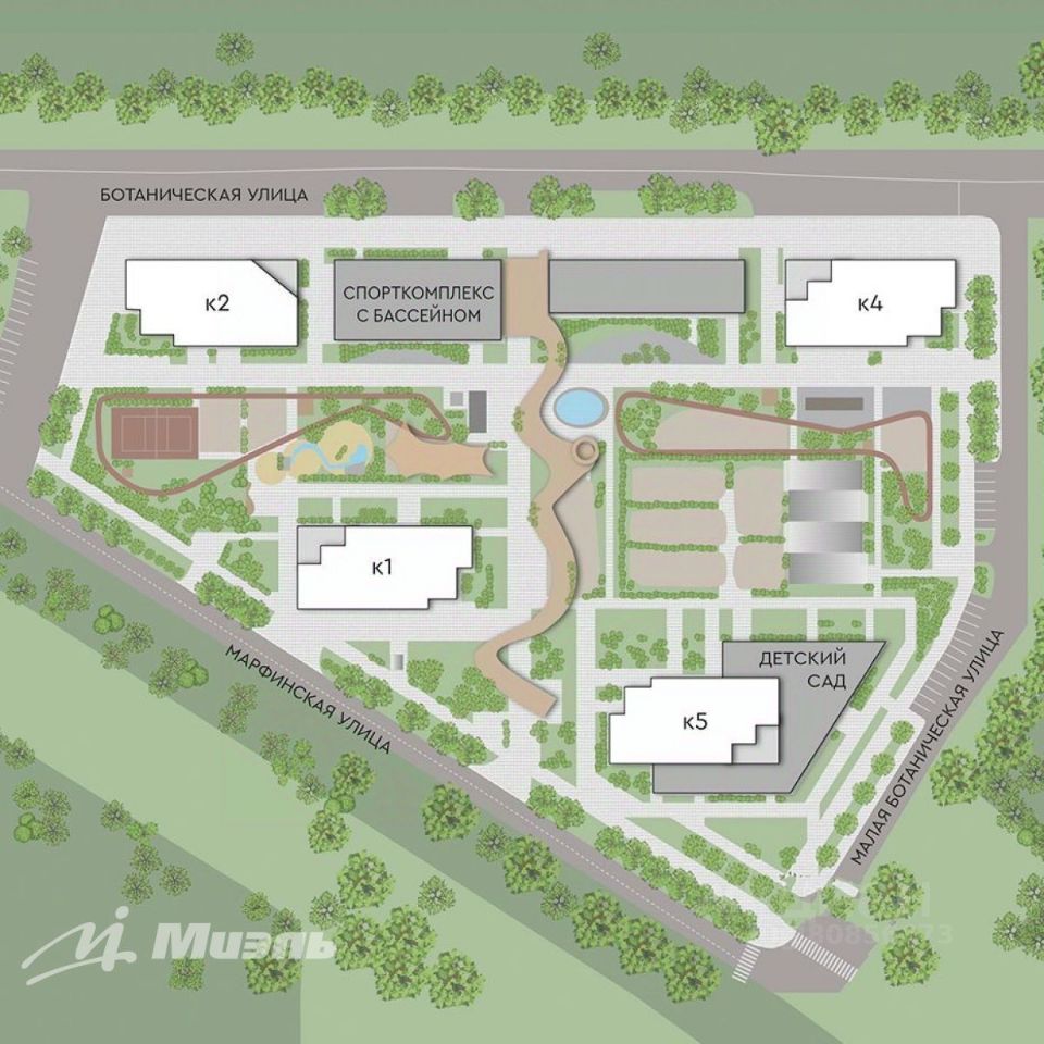 Купить квартиру-студию 29,2м² Ботаническая ул., 29К1, Москва, м. Владыкино  - база ЦИАН, объявление 280856673