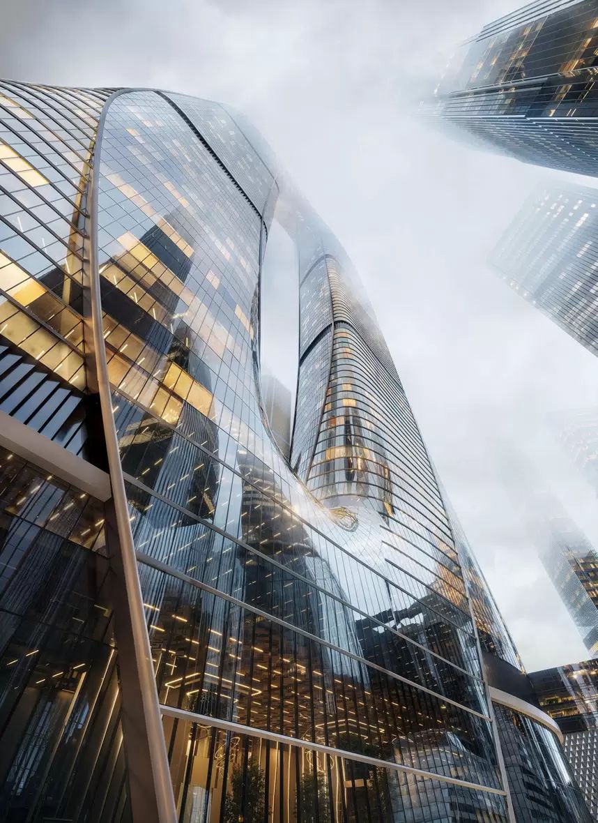 Бизнес Центр One. Москва-Сити.