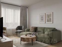 3-комн.кв., 67 м², этаж 9