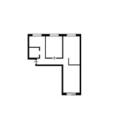 3-комн.кв., 63 м², этаж 4