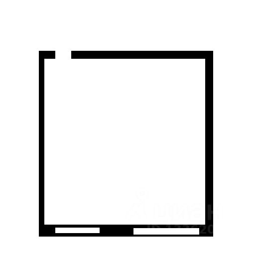 Планировка этой квартиры по данным Циан