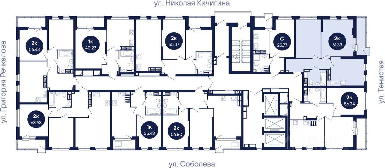 Новостройка, р-н Академический, Екатеринбург