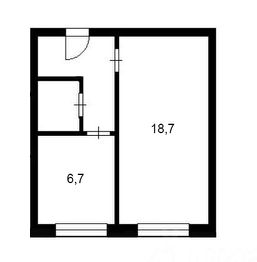1-комн.кв., 34 м², этаж 4
