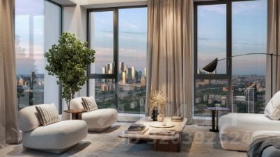 2-комн.кв., 55 м², этаж 21