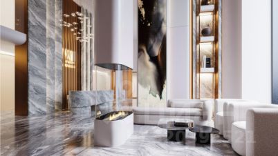2-комн.кв., 55 м², этаж 18