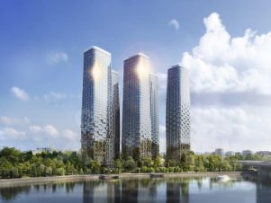 студия, 39 м², этаж 3