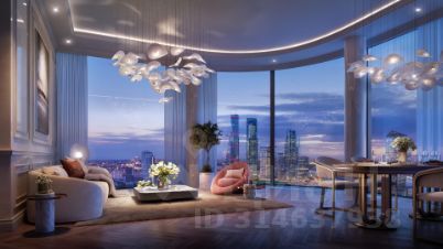 студия, 39 м², этаж 3