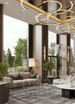 студия, 39 м², этаж 3