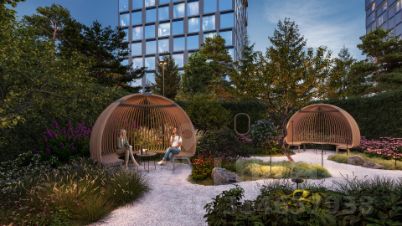 студия, 39 м², этаж 3