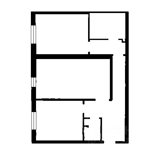 Планировка этой квартиры по данным Циан