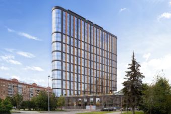 студия, 25 м², этаж 13