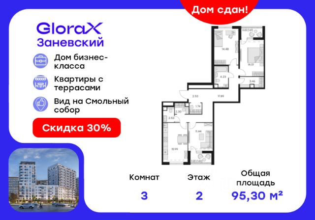 ЖК «GloraX Заневский»