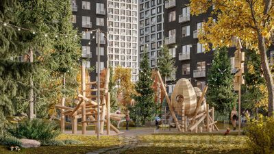 1-комн.кв., 48 м², этаж 3