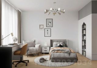 2-комн.апарт., 39 м², этаж 5