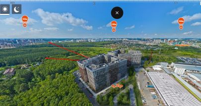 2-комн.апарт., 39 м², этаж 5