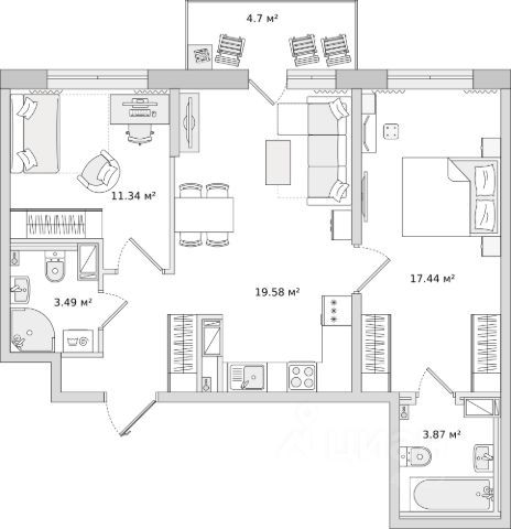 ЖК «ЦДС Черная речка»