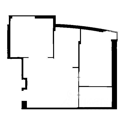 Планировка этой квартиры по данным Циан