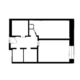 1-комн.кв., 38 м², этаж 9 1-комн.кв., 38 м², этаж 9