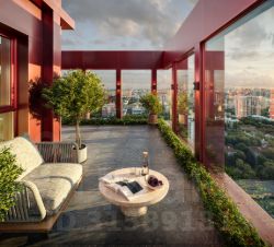 2-комн.кв., 64 м², этаж 18