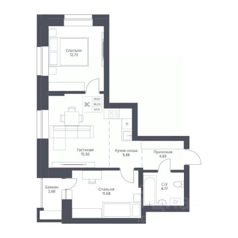 ЖК «Акцентный дом «Актив» на Дуси Ковальчук»