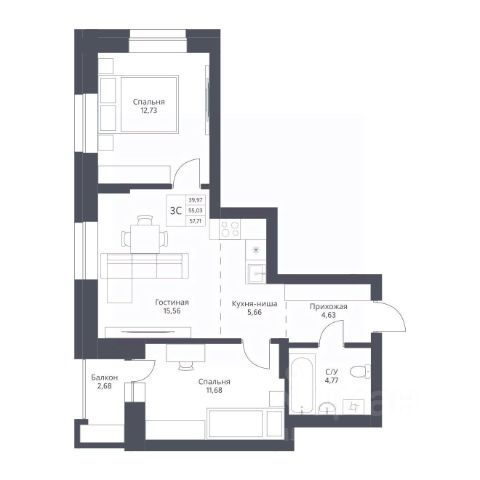 ЖК «Акцентный дом «Актив» на Дуси Ковальчук»